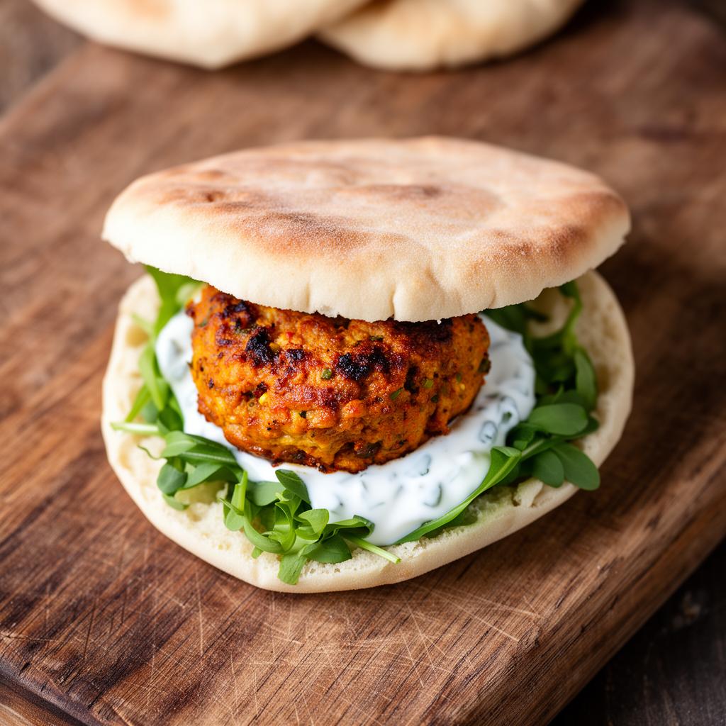Moroccan Mini Turkey Burgers